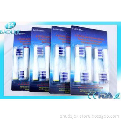 Custom Hard Bristle Brush Heads , Rotating Removable Toothb